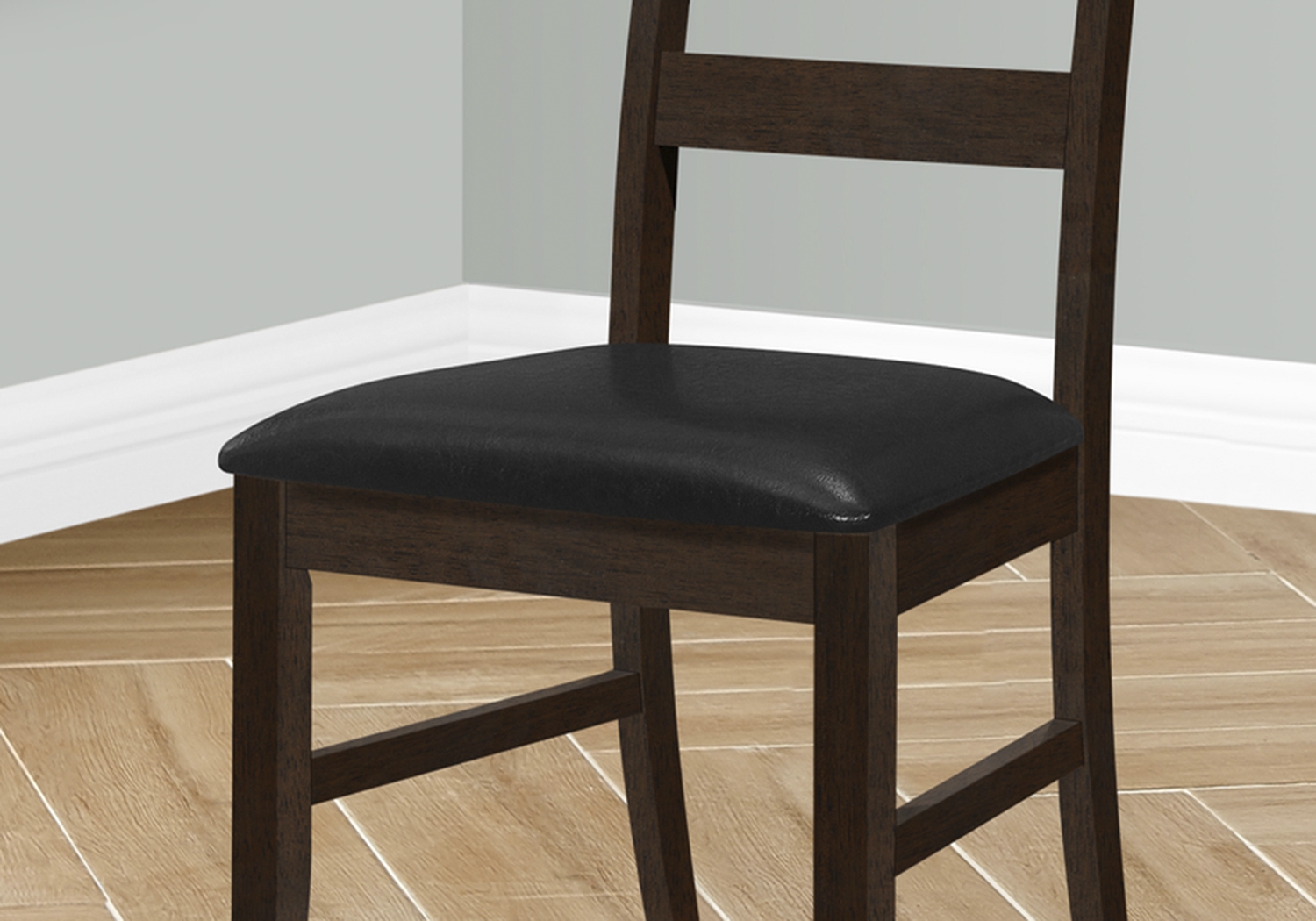 Wansley I Black Side Chair, Set of 2 - Thumbnail - Image 3