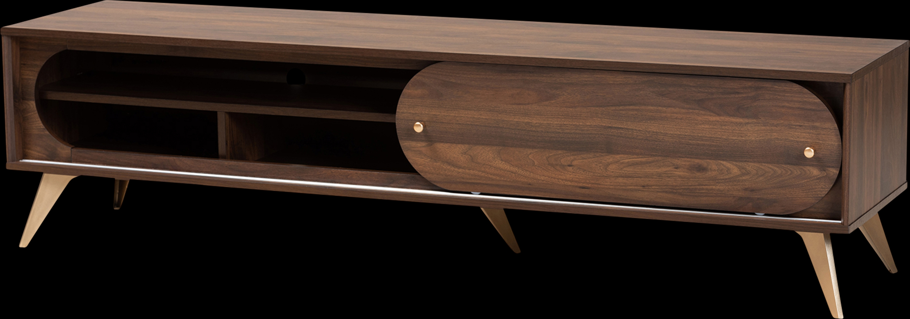 Wapato Brown 63 in. Console - Thumbnail - Image 4