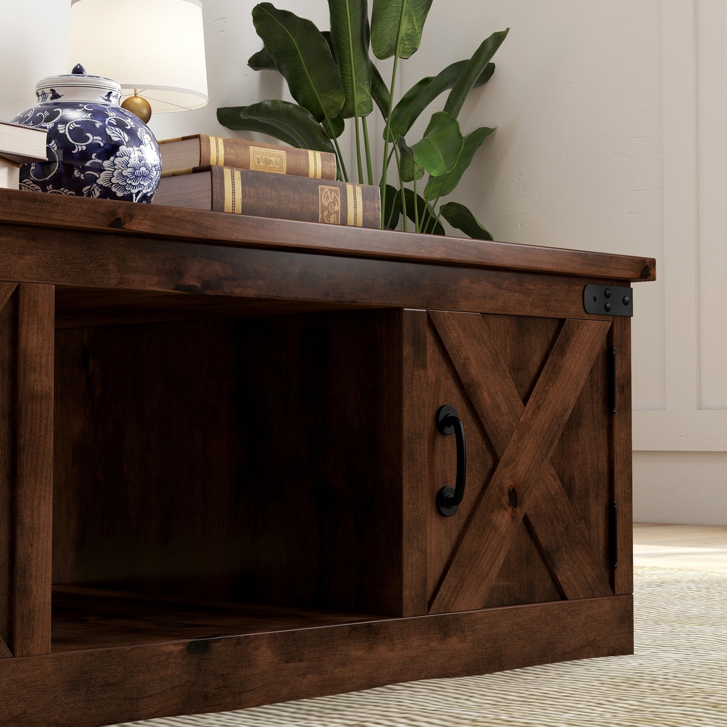 Wapegue Brown Coffee Table - Thumbnail - Image 6
