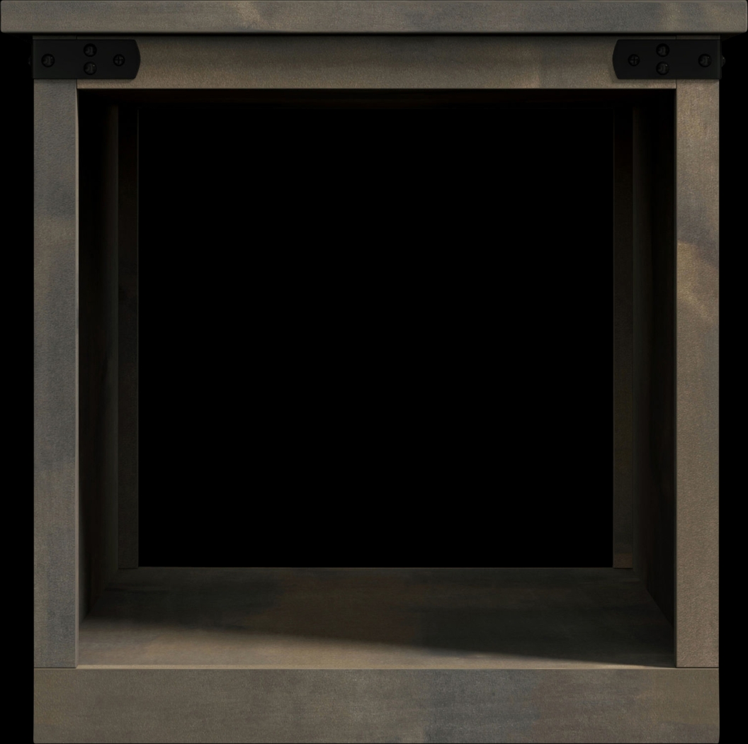 Wapegue Dark Brown End Table - Thumbnail - Image 1