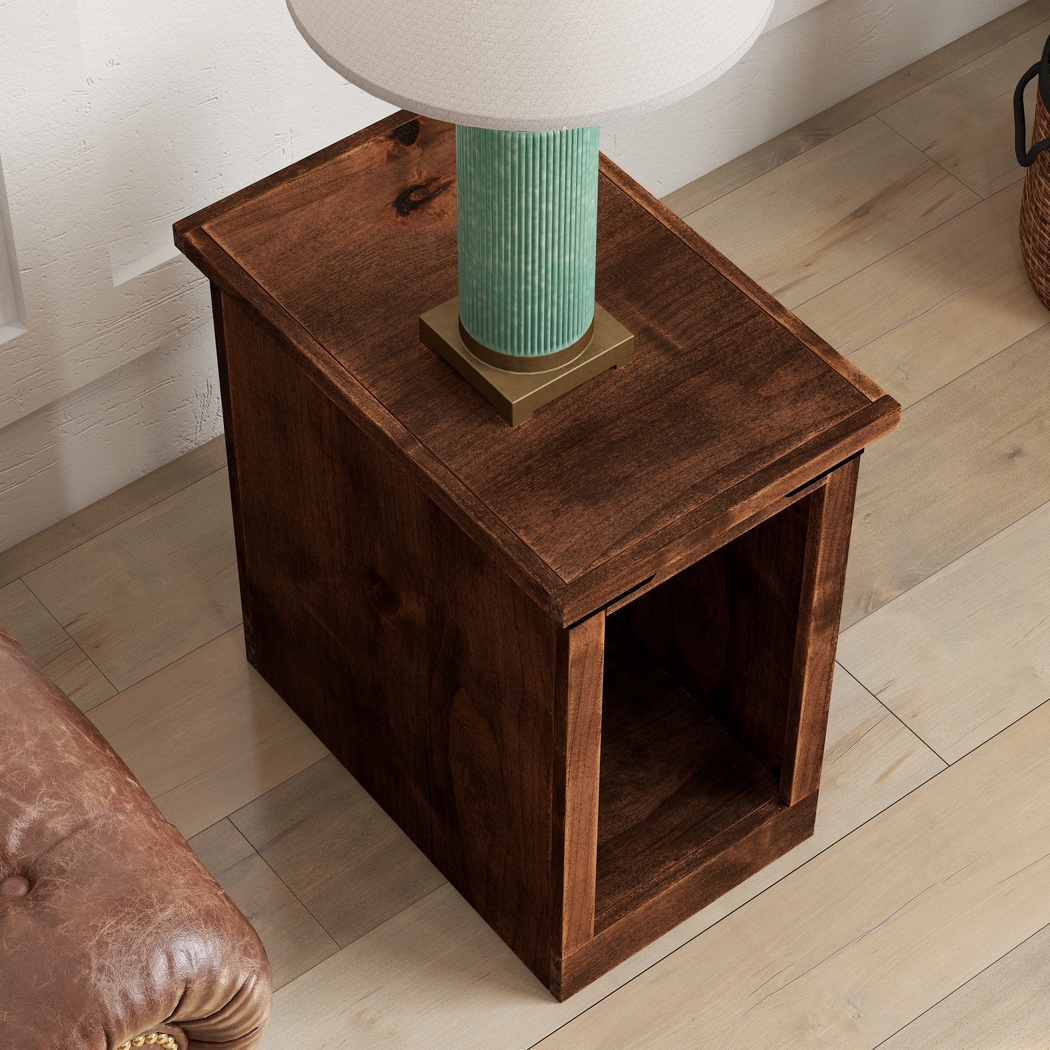 Wapegue Brown Nightstand - Thumbnail - Image 4