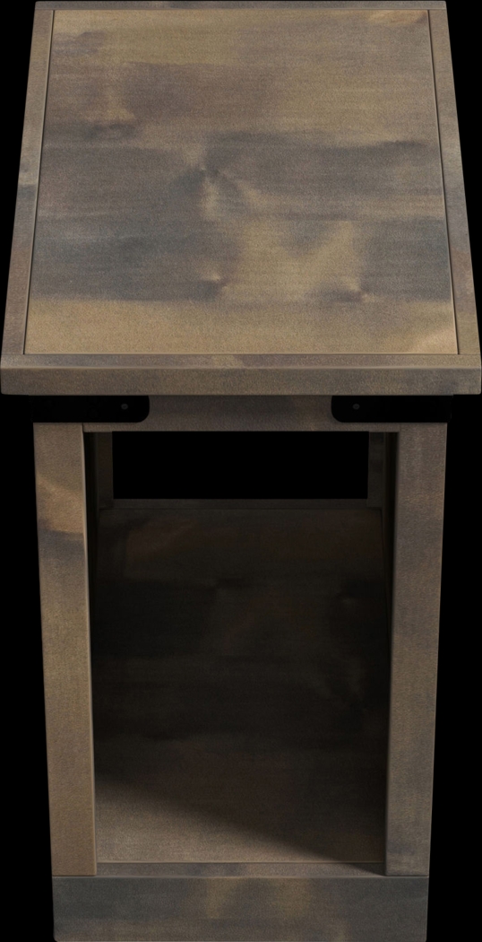 Wapegue Dark Brown Nightstand - Thumbnail - Image 1