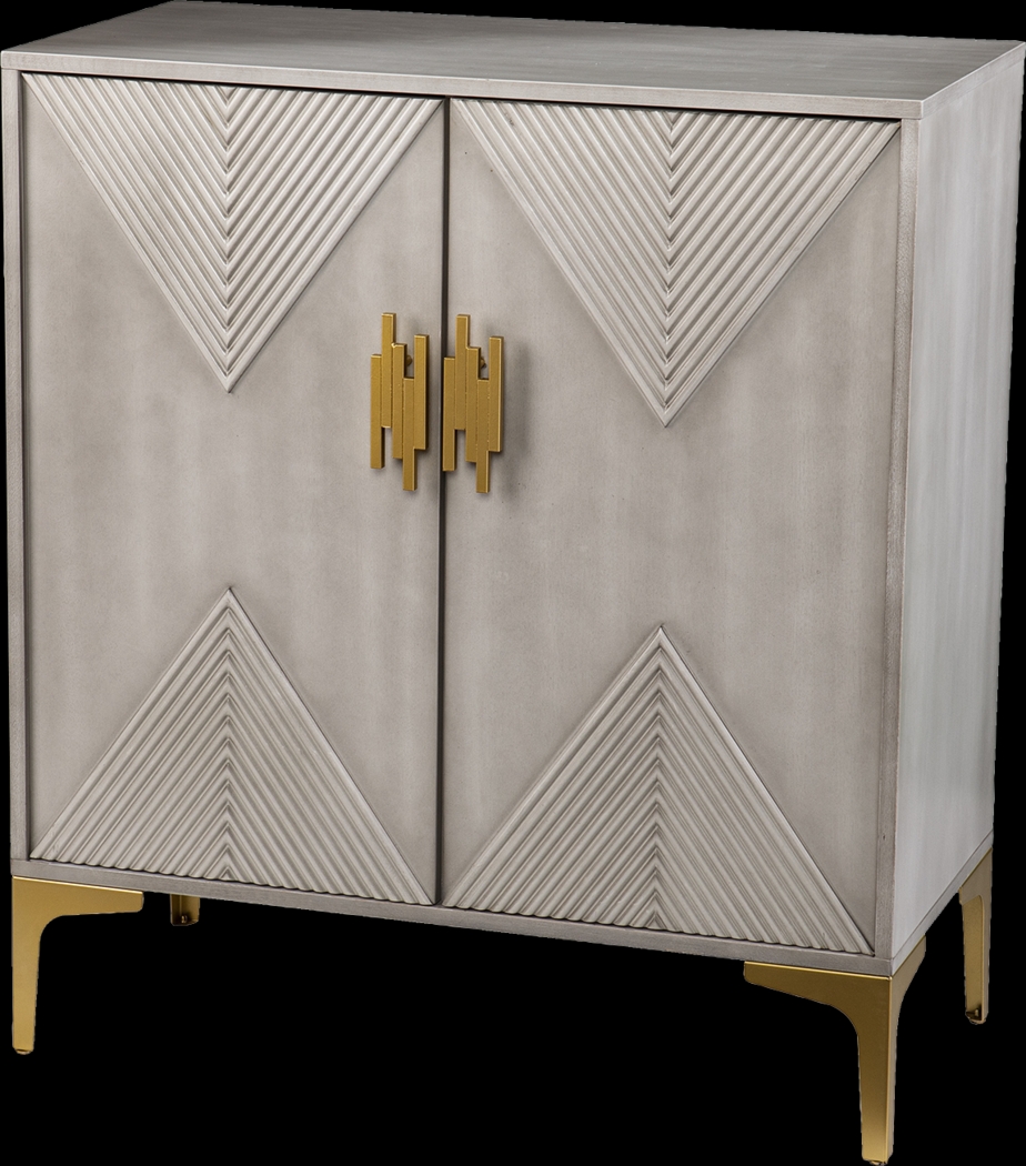 Wapello Gray Accent Cabinet - Thumbnail - Image 2