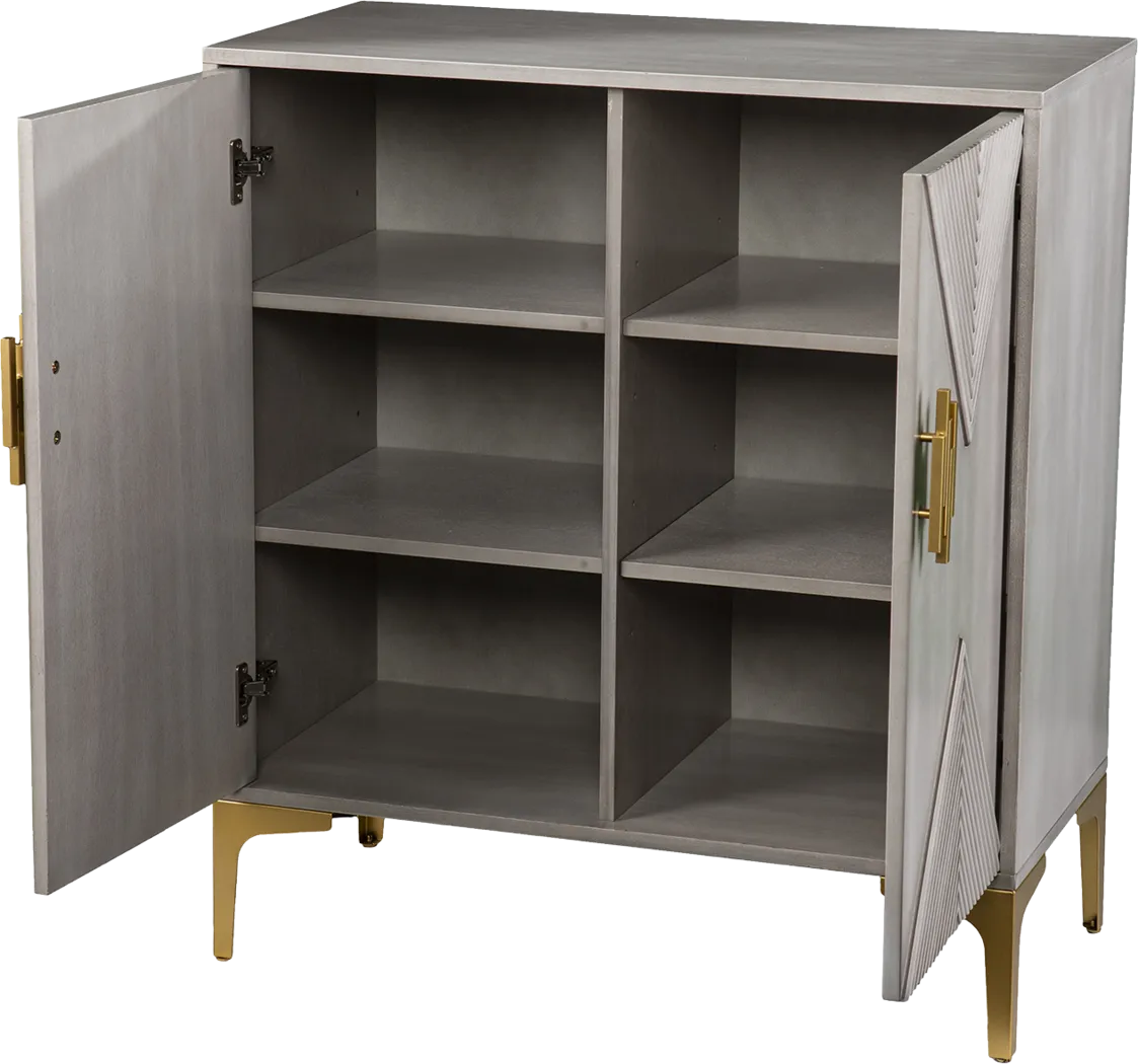 Wapello Gray Accent Cabinet - Image 6
