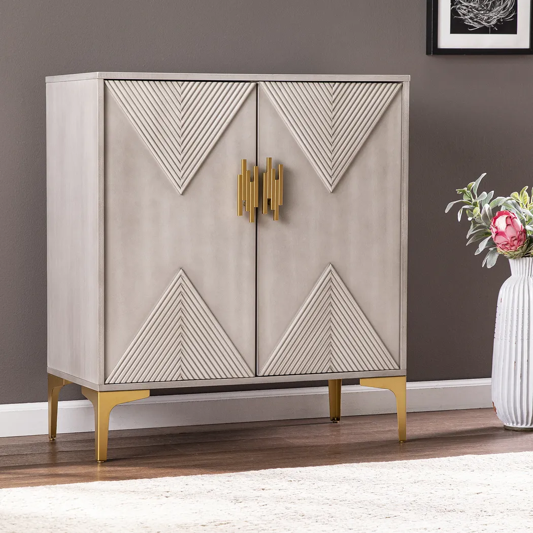 Wapello Gray Accent Cabinet - Image 8