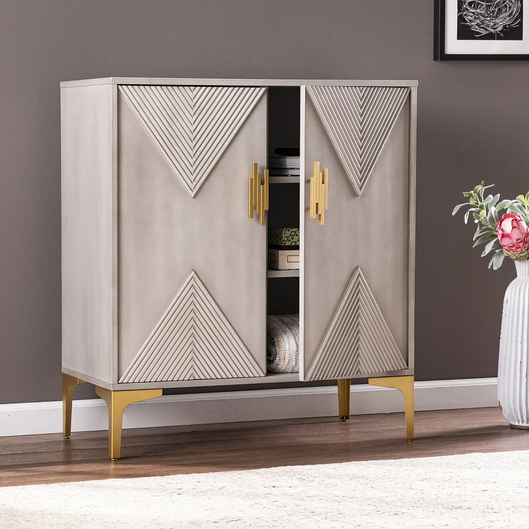 Wapello Gray Accent Cabinet - Image 9