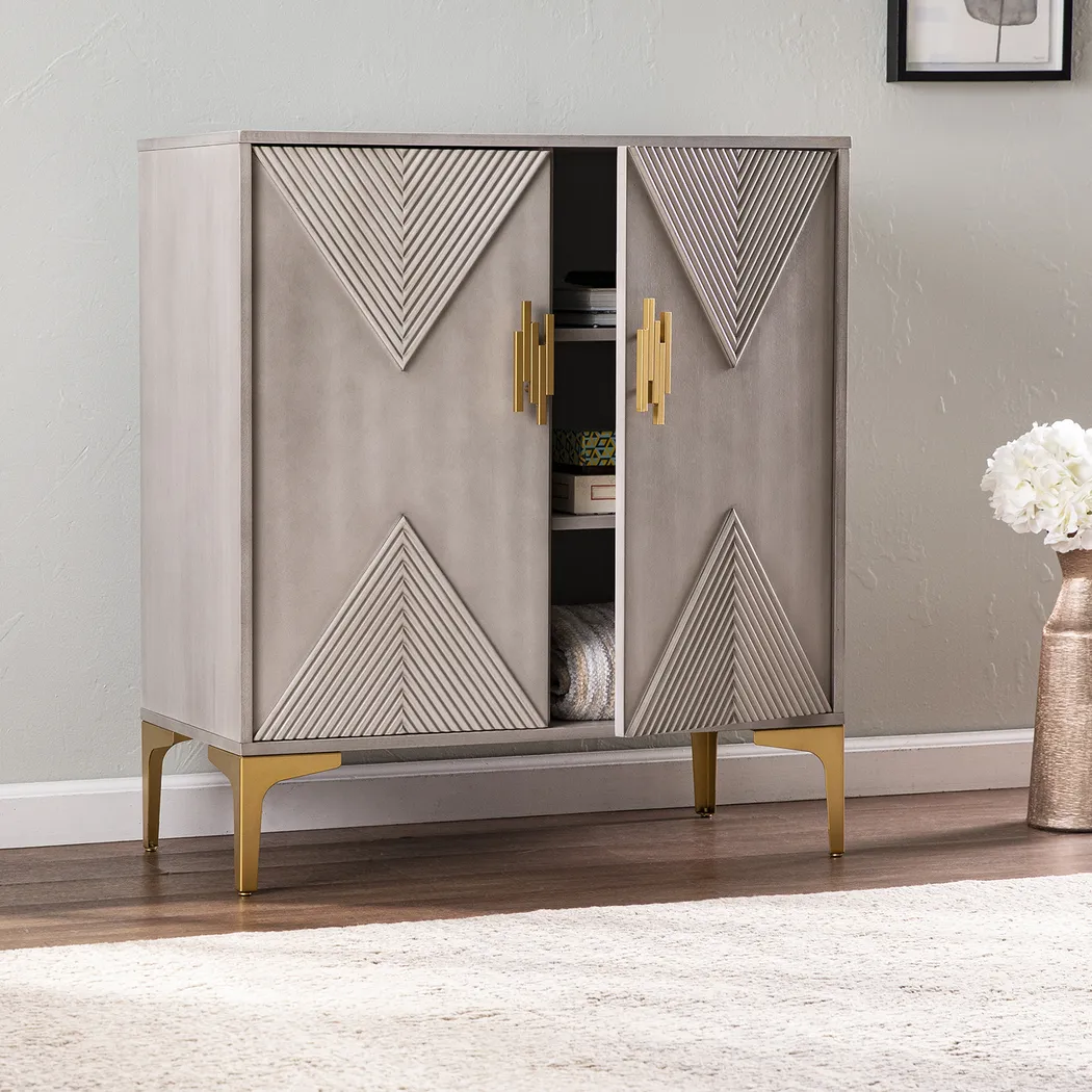 Wapello Gray Accent Cabinet - Image 10