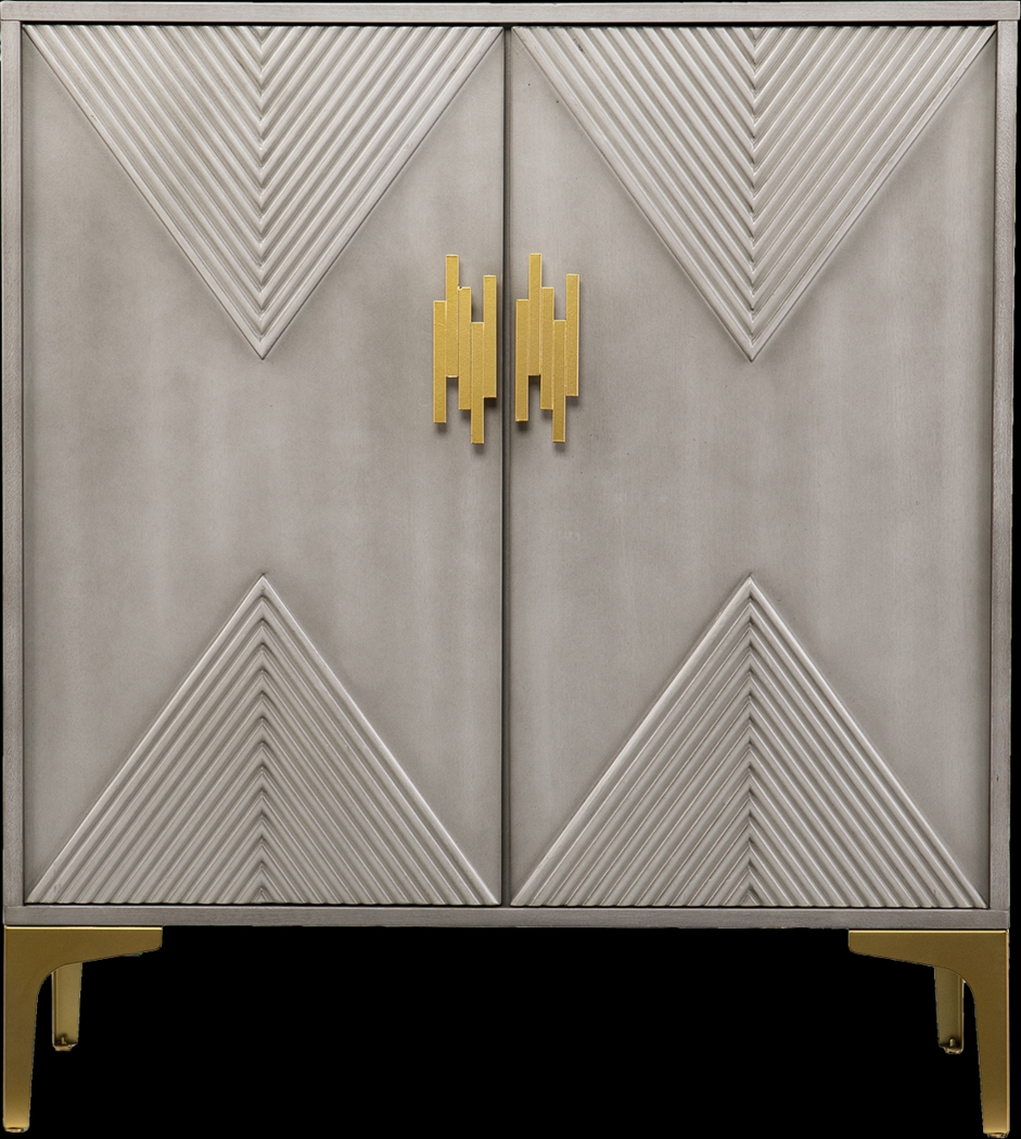 Wapello Gray Accent Cabinet - Thumbnail - Image 1