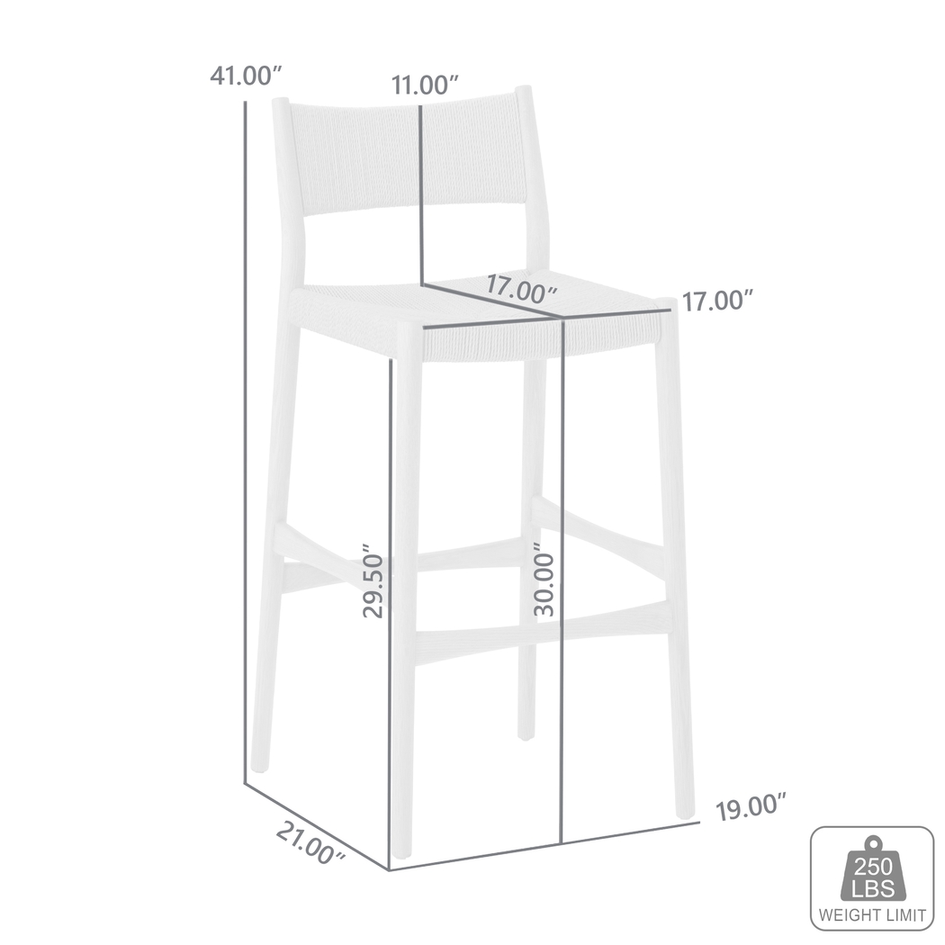 Wapemar Black Barstool - Thumbnail - Image 14