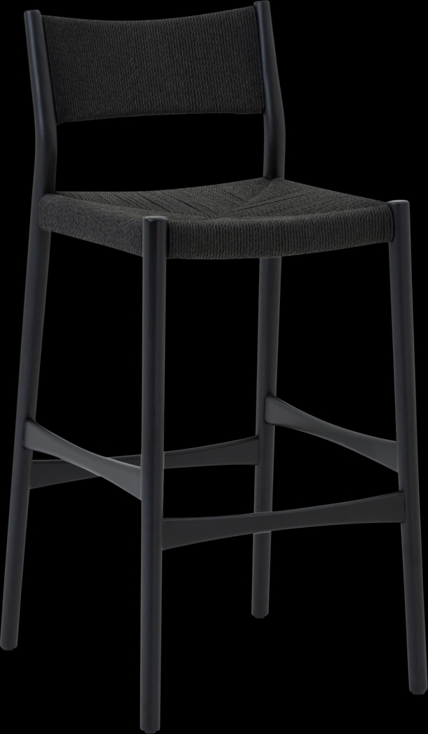 Wapemar Black Barstool - Thumbnail - Image 1
