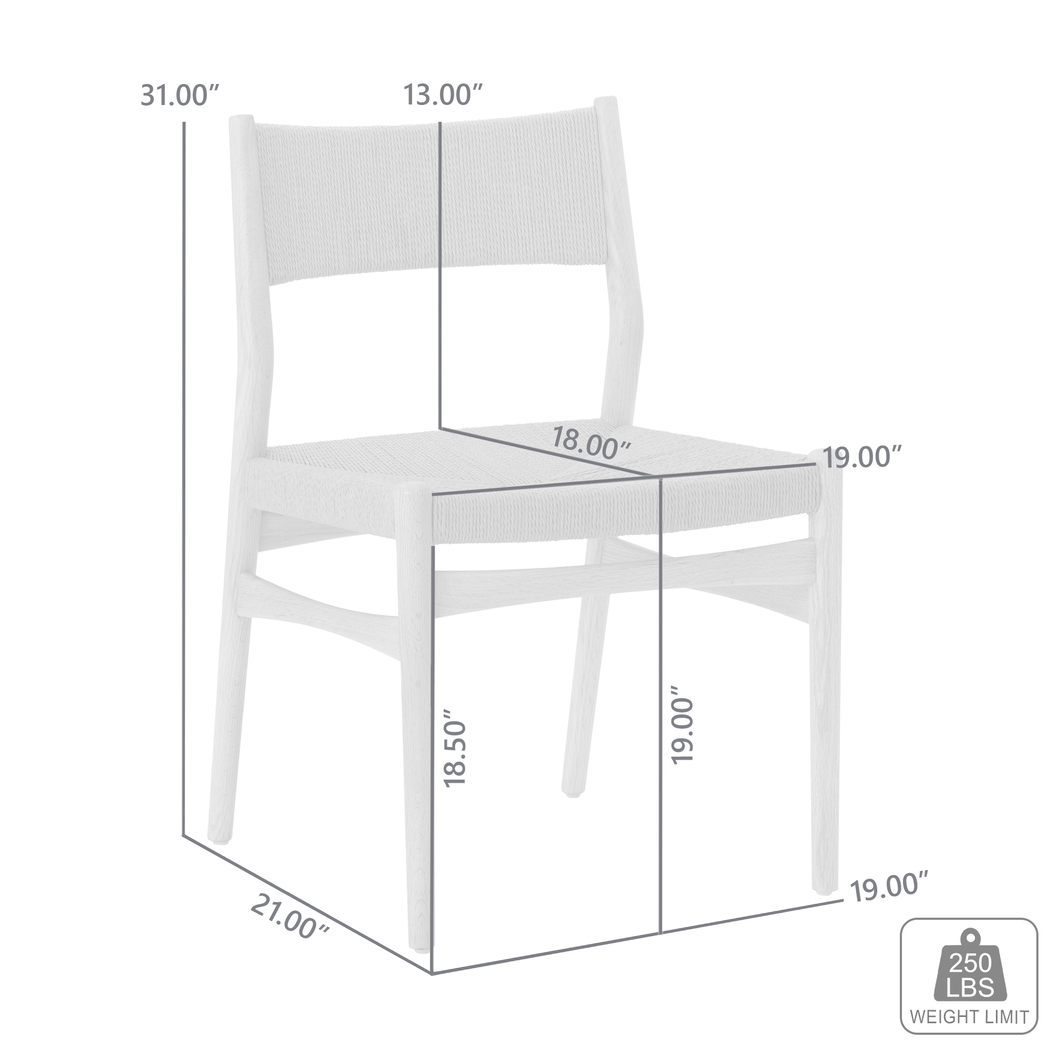 Wapemar Black Side Chair, Set of 2 - Thumbnail - Image 14