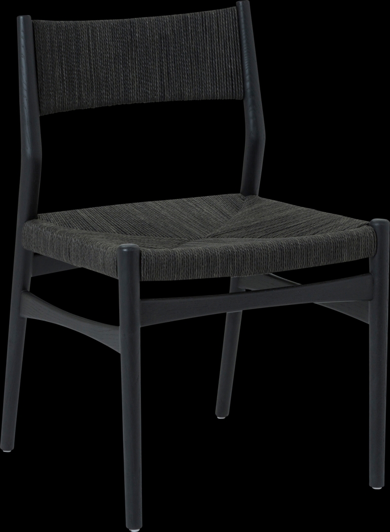 Wapemar Black Side Chair, Set of 2 - Thumbnail - Image 3