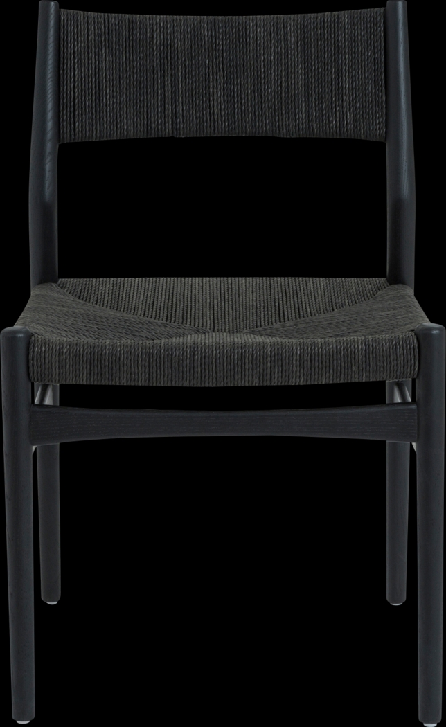 Wapemar Black Side Chair, Set of 2 - Thumbnail - Image 4