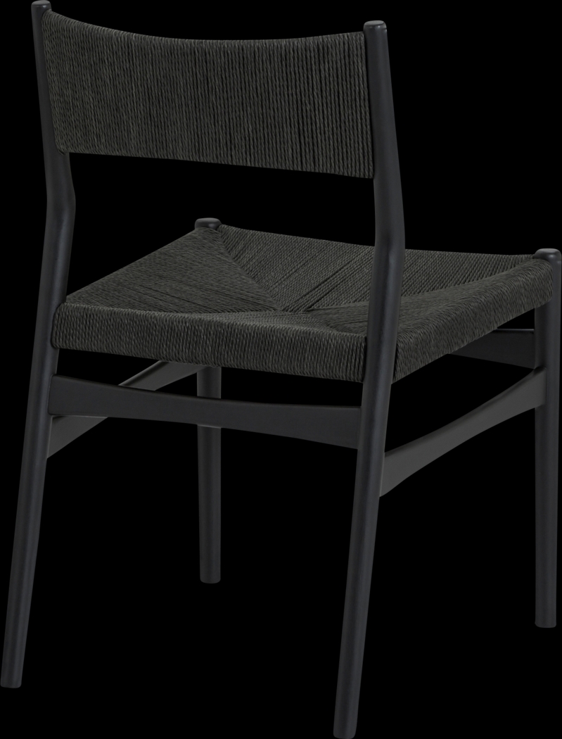 Wapemar Black Side Chair, Set of 2 - Thumbnail - Image 6