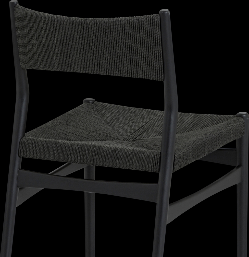 Wapemar Black Side Chair, Set of 2 - Thumbnail - Image 8
