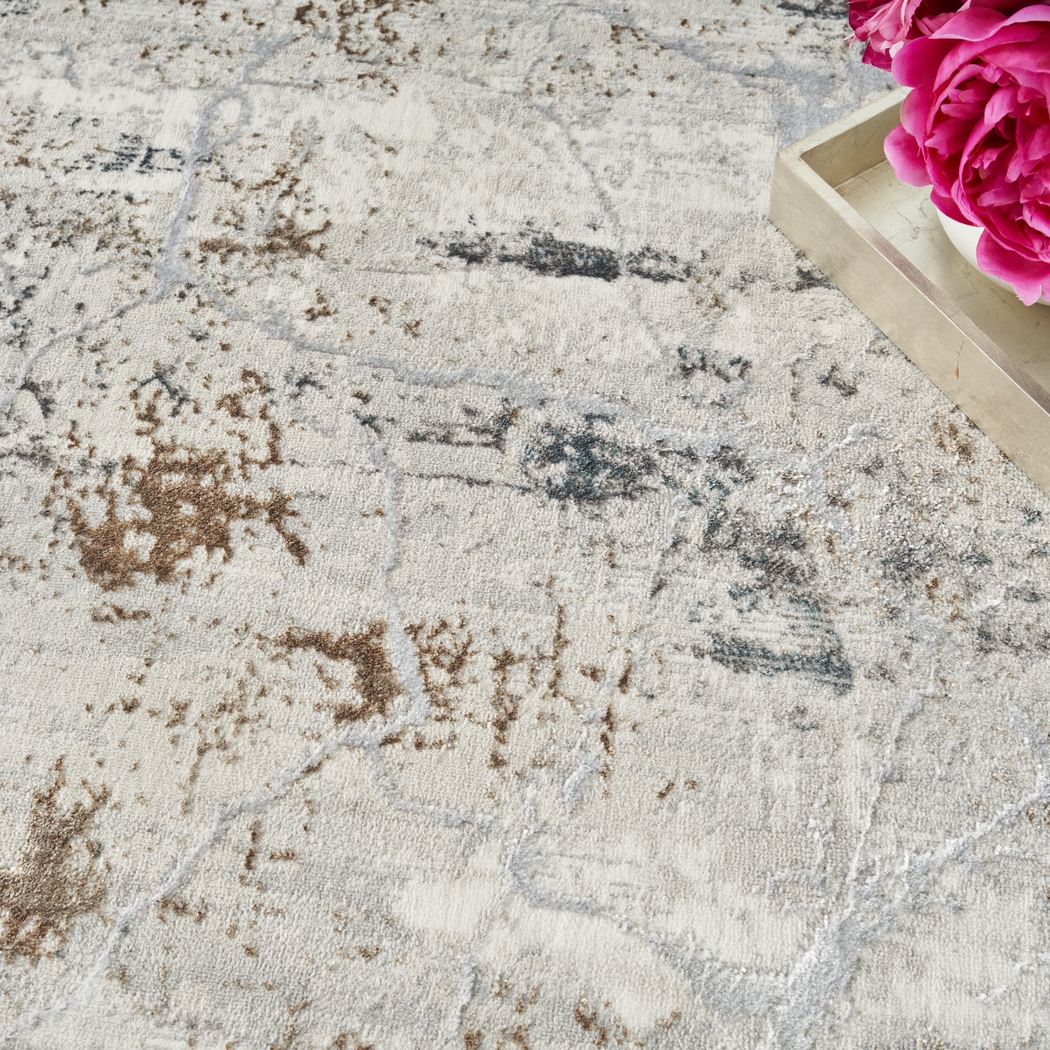 Warbell Gray/Multi 9' x 12' Rug - Thumbnail - Image 7