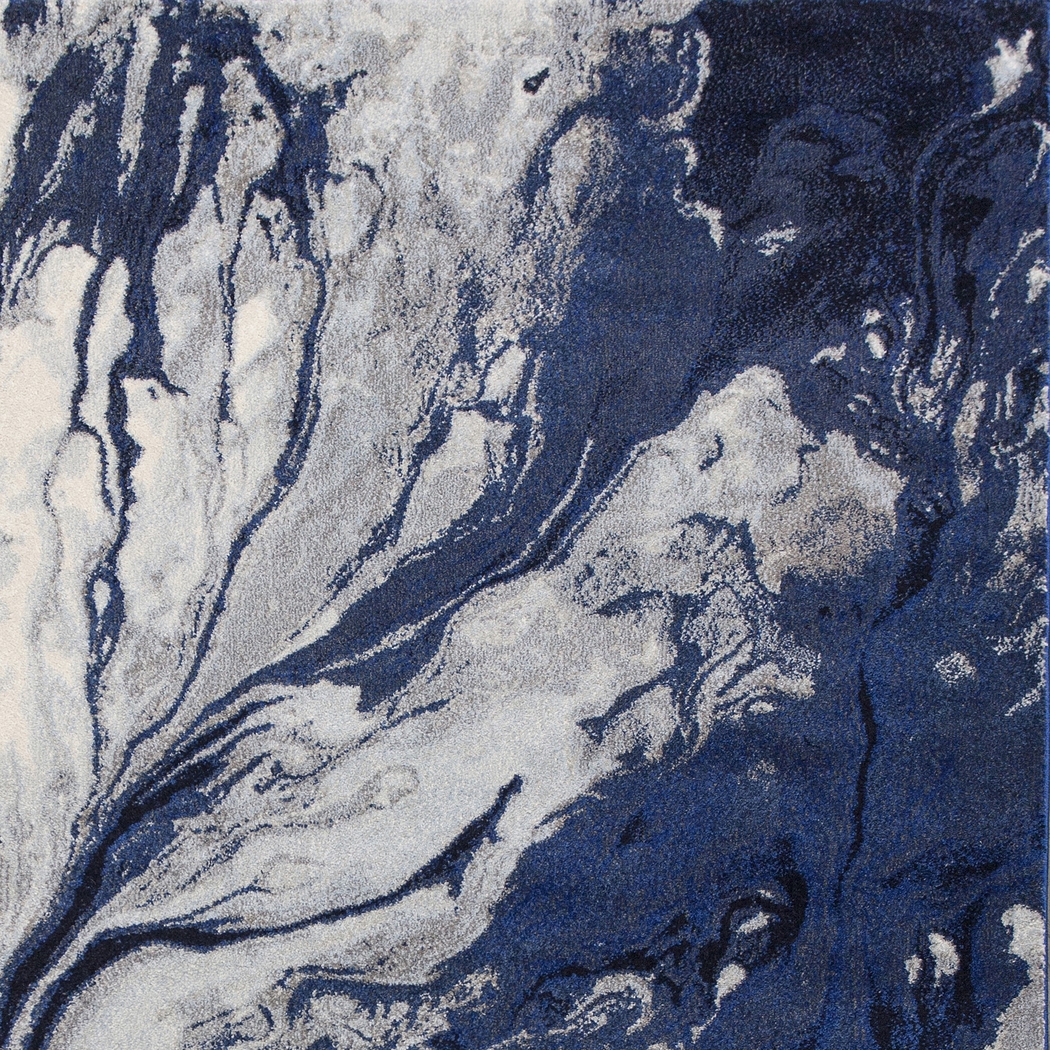 Wardosa Blue 5'3 x 7'7 Rug - Thumbnail - Image 3
