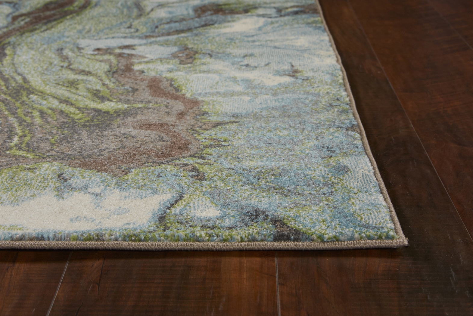Wardosa Green 5'3 x 7'7 Rug - Thumbnail - Image 2
