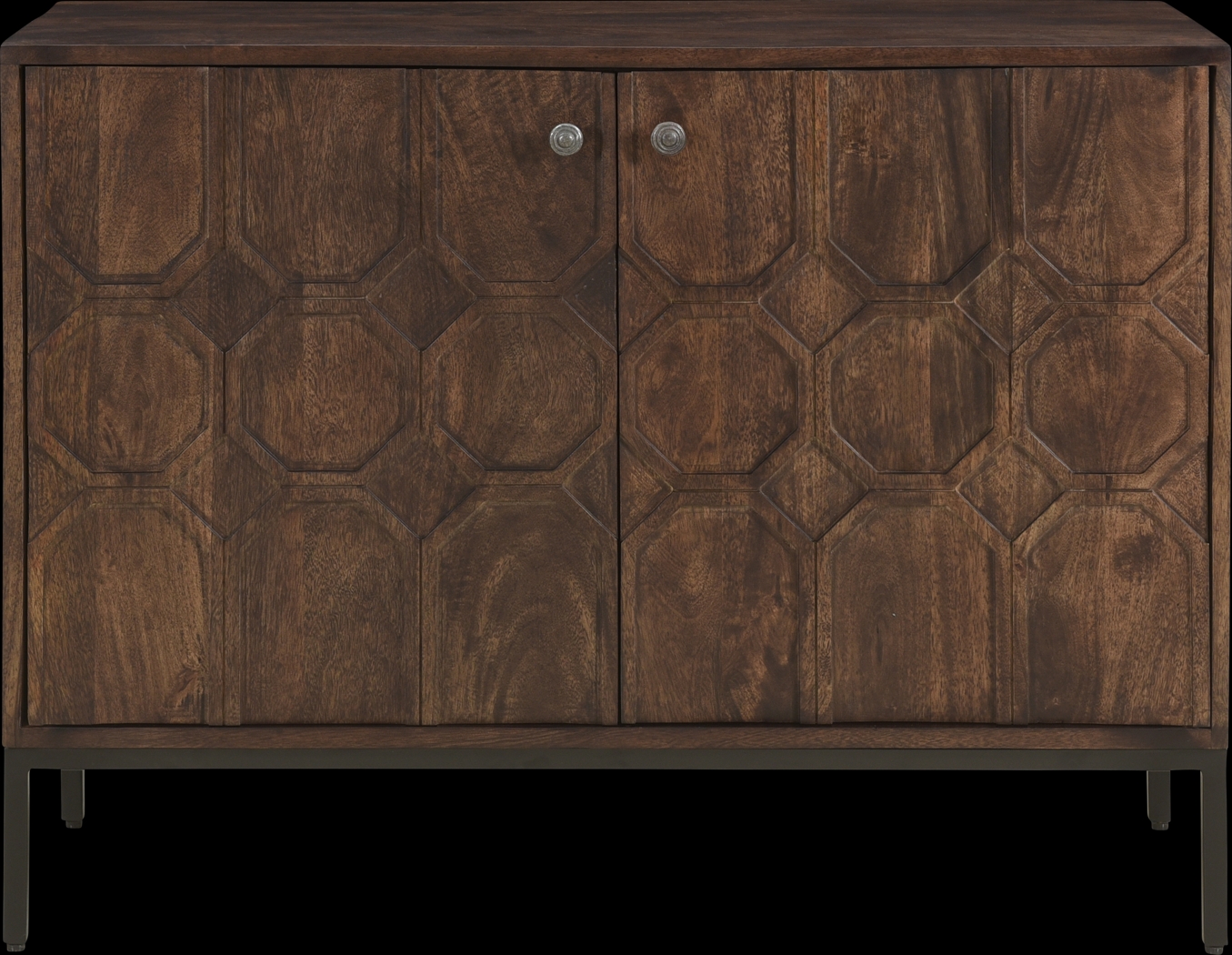 Wardour Brown Accent Cabinet - Thumbnail - Image 2