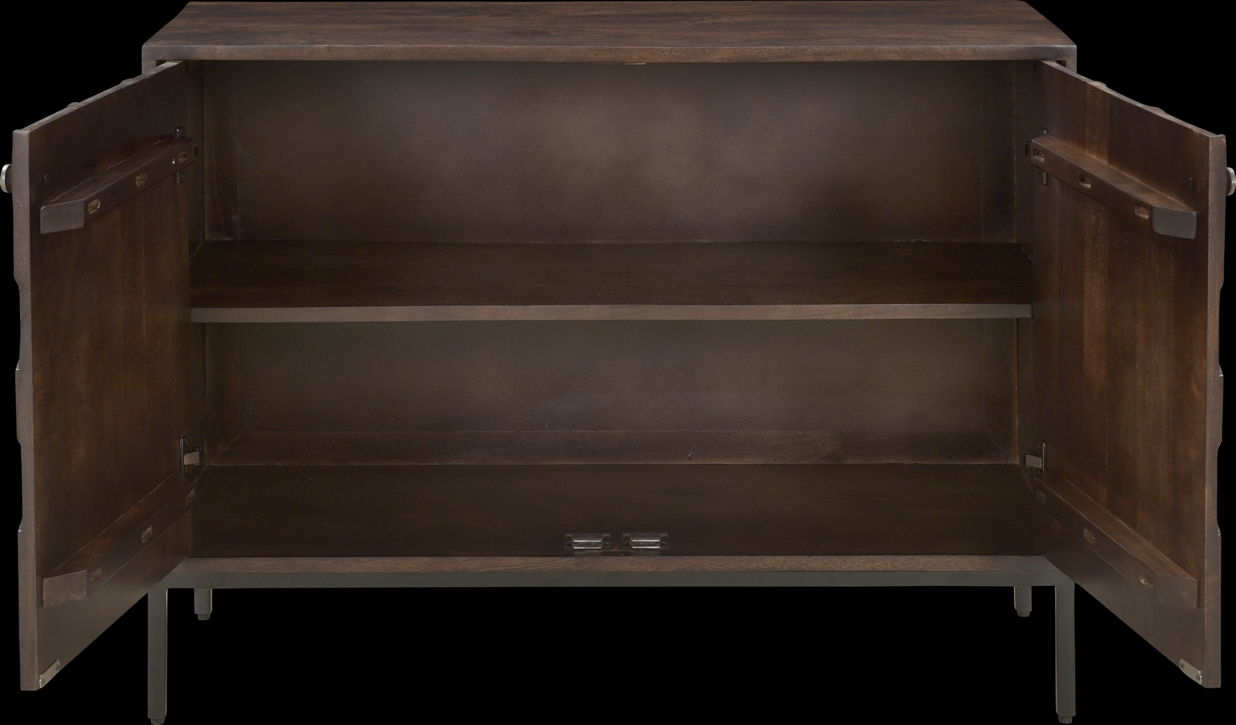 Wardour Brown Accent Cabinet - Thumbnail - Image 3