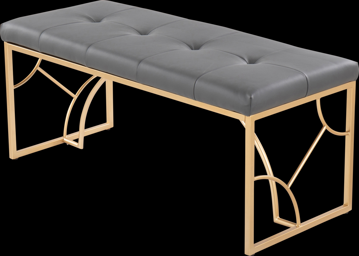 Wardroup I Dark Gray Bench - Thumbnail - Image 3