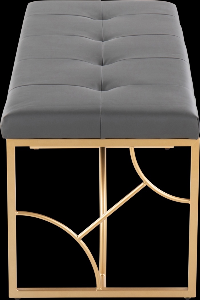 Wardroup I Dark Gray Bench - Thumbnail - Image 6