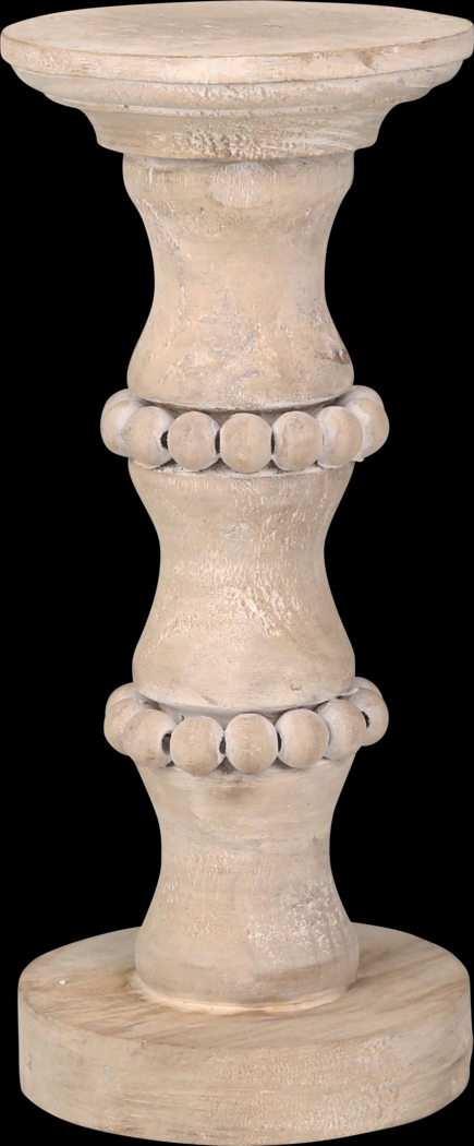 Wareingwood Beige Short Candle Holder - Thumbnail - Image 1