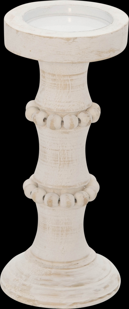 Wareingwood White Short Candle Holder - Thumbnail - Image 1