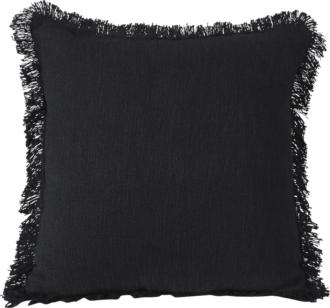Wareshall Black Pillow, Set of 2 - Thumbnail - Image 3