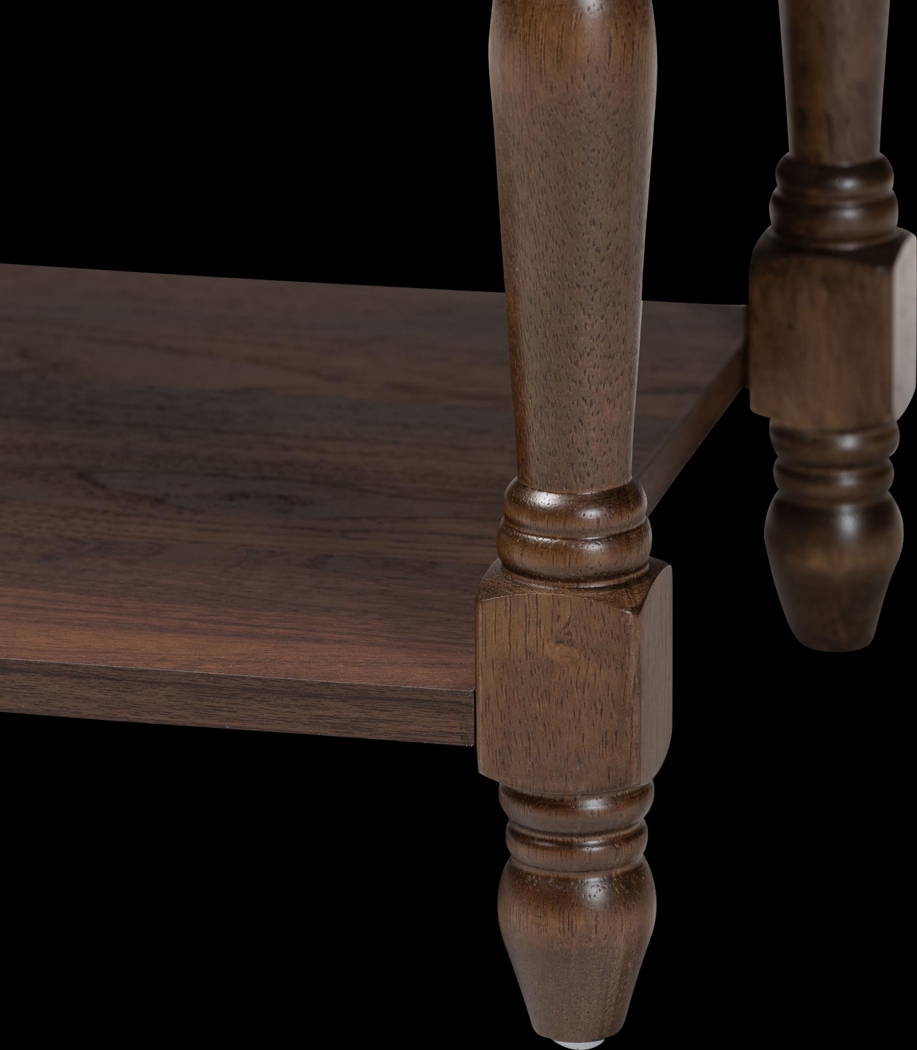 Warfel Dark Brown Nightstand - Thumbnail - Image 9