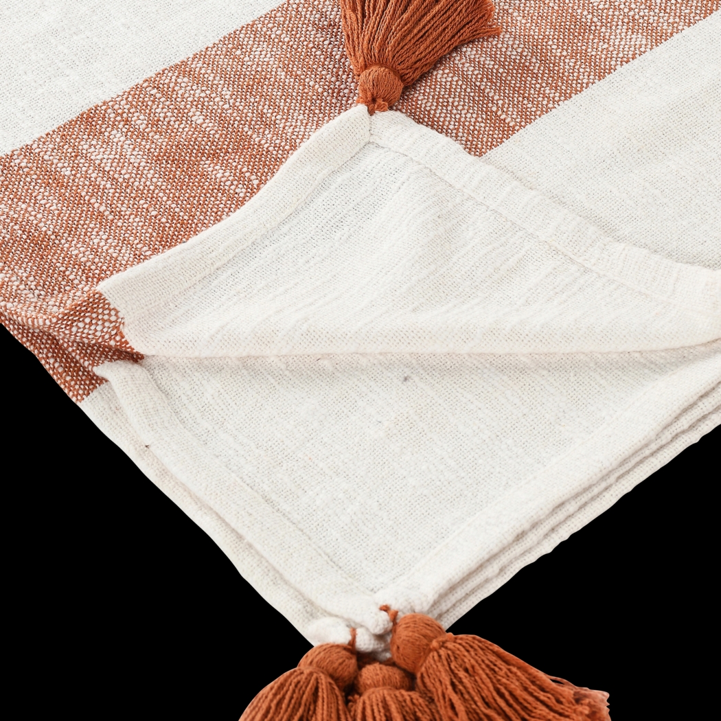 Wargol Orange Throw Blanket - Thumbnail - Image 5