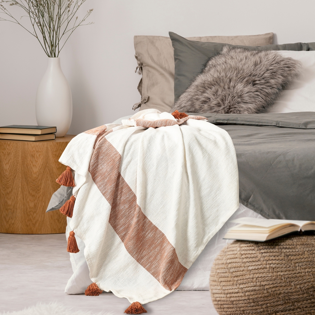 Wargol Orange Throw Blanket - Thumbnail - Image 9