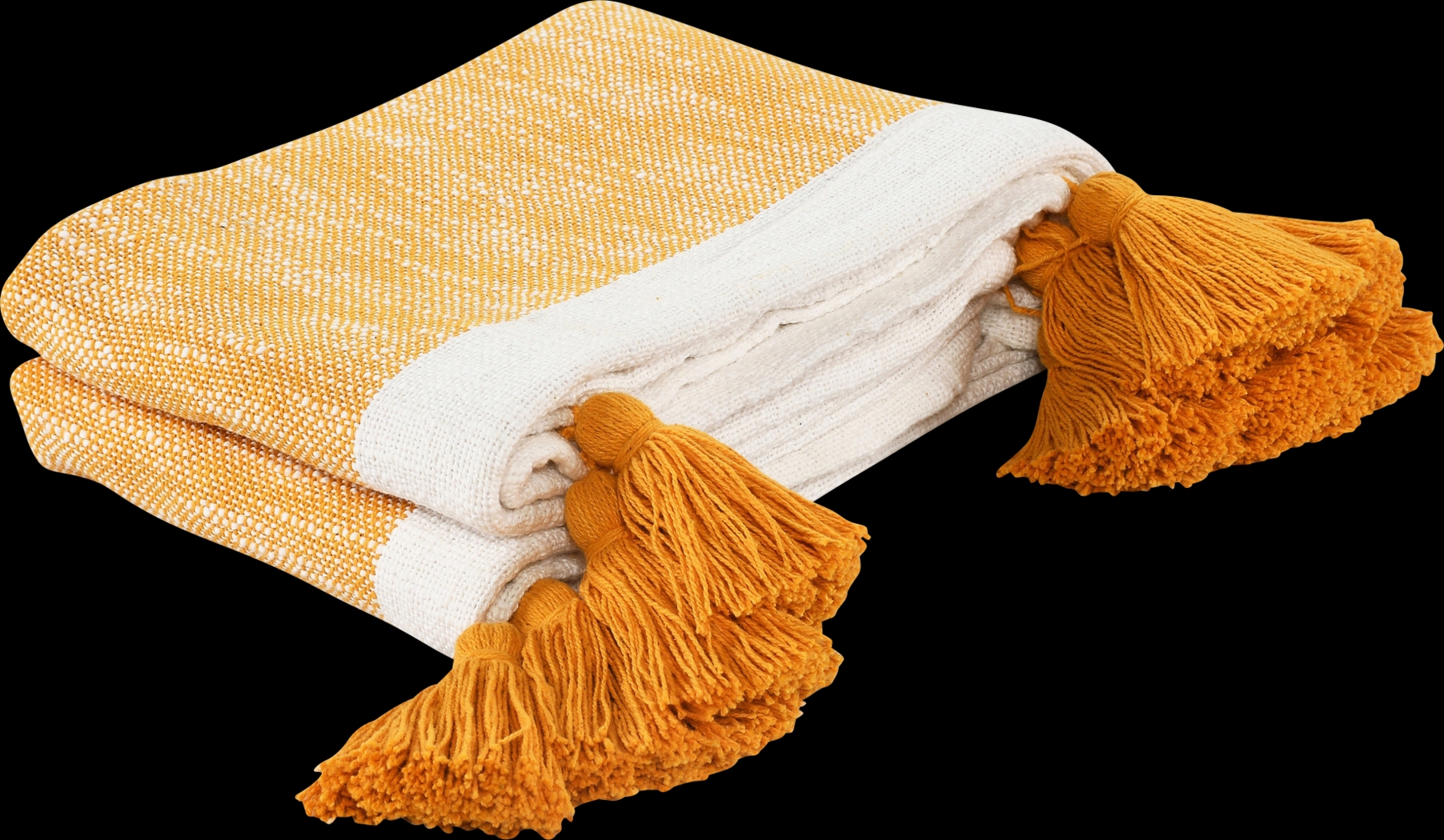 Wargol Yellow Throw Blanket - Thumbnail - Image 3