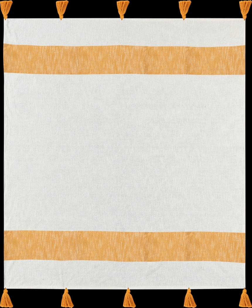 Wargol Yellow Throw Blanket - Thumbnail - Image 1