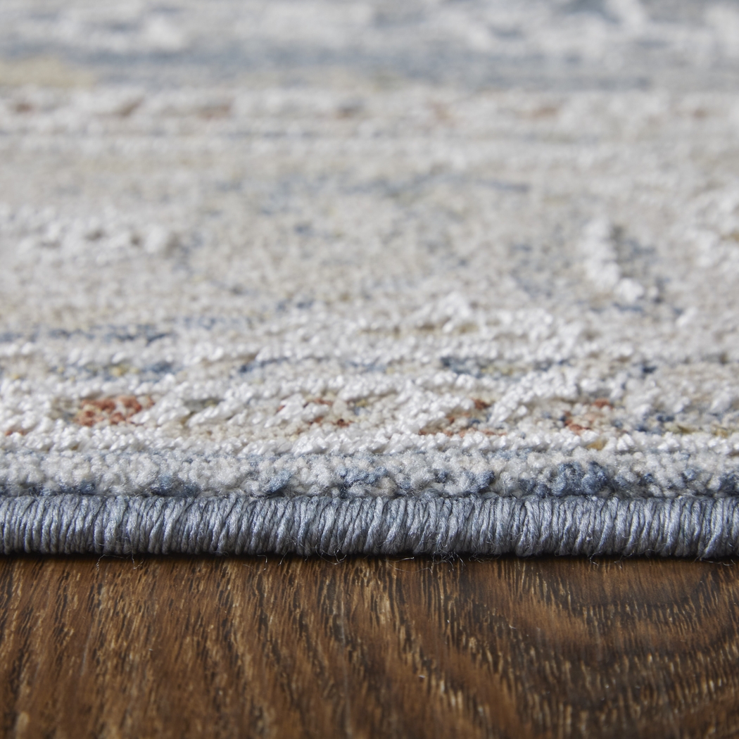 Warissa Blue 7'10 x 10'3 Rug - Thumbnail - Image 6