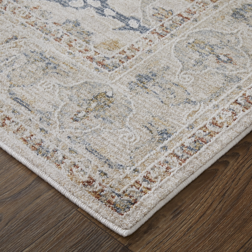 Warissa Ivory 6'7 x 9'6 Rug - Thumbnail - Image 10