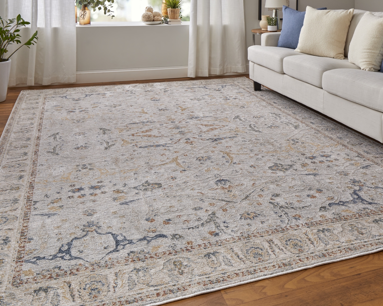 Warissa Taupe 5' x 7'6 Rug - Thumbnail - Image 3