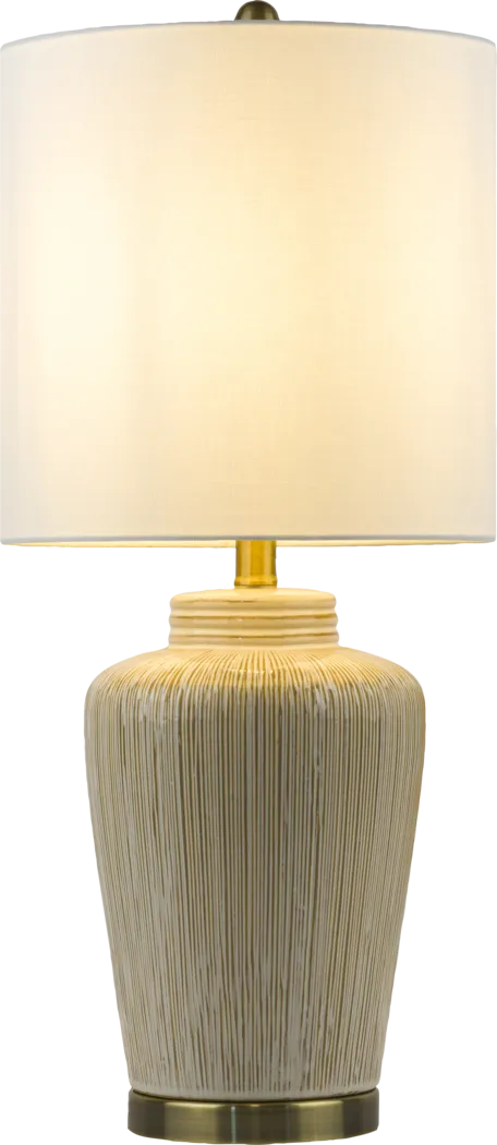 Warren Bay Cream Lamp - Thumbnail - Image 2