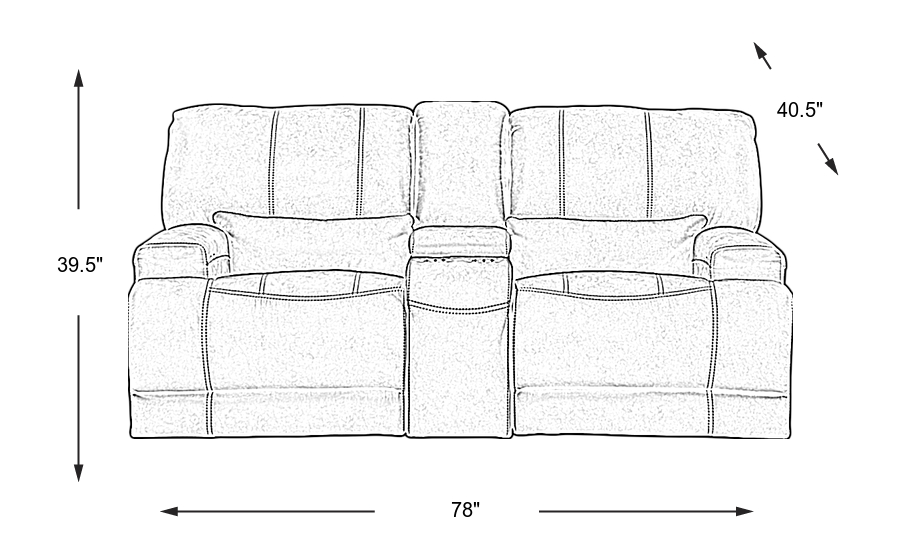 Dimension Image. Please refer to the Dimension Tab on this page for dimension details.