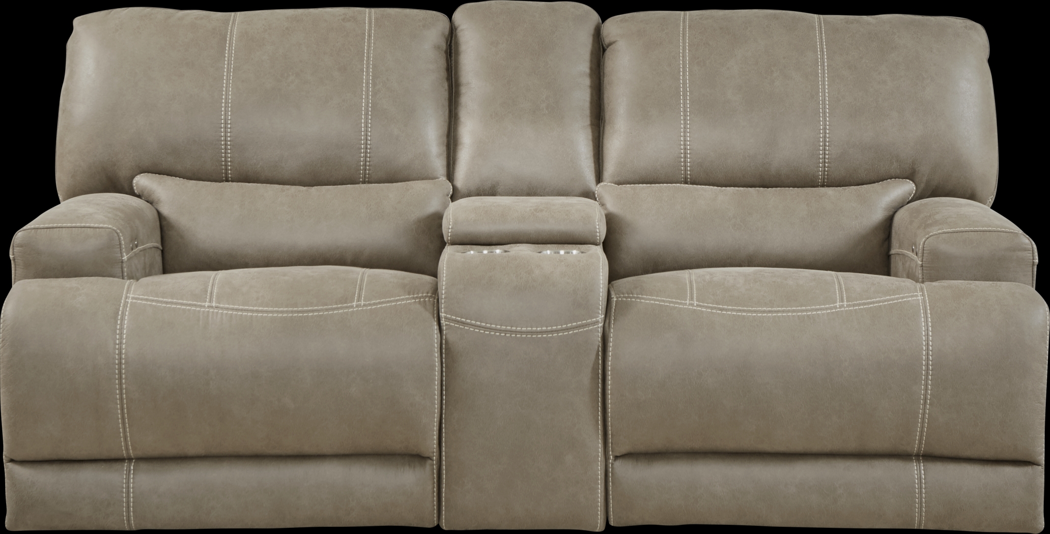 Warrendale Beige 5 Pc Power Reclining Living Room - Thumbnail - Image 7