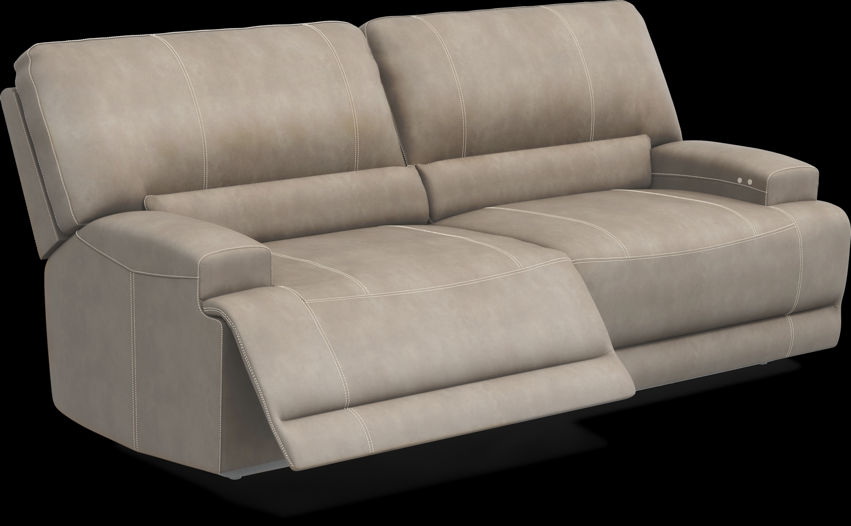 Warrendale Beige 5 Pc Power Reclining Living Room - Thumbnail - Image 5