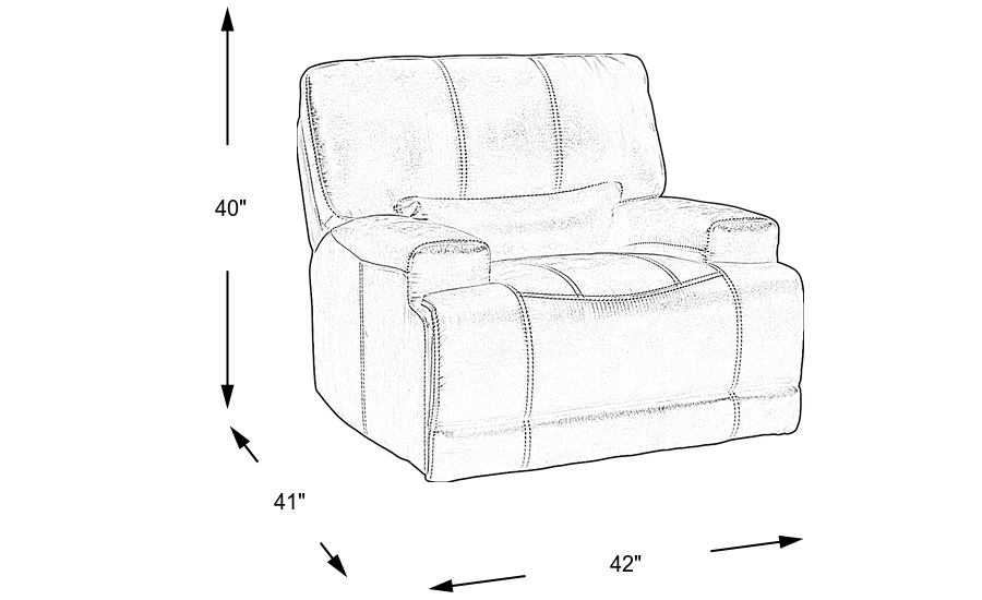 Dimension Image. Please refer to the Dimension Tab on this page for dimension details.