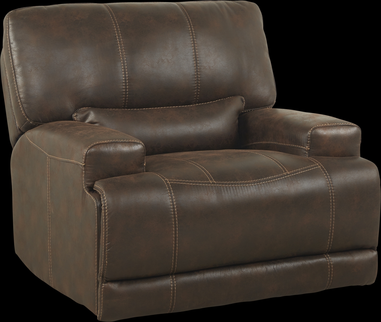 Warrendale Chocolate 8 Pc Power Reclining Living Room - Thumbnail - Image 22