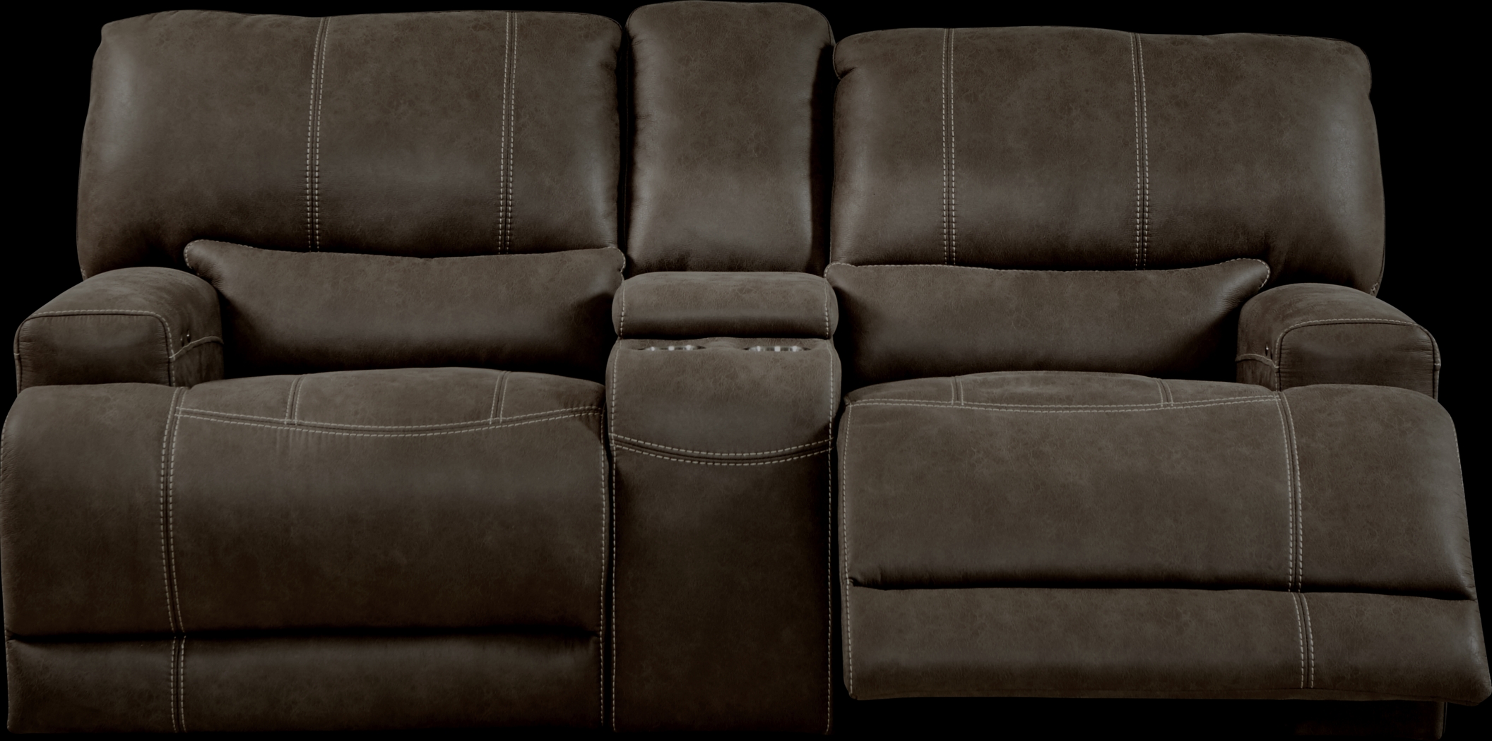 Warrendale Chocolate 7 Pc Power Reclining Living Room - Thumbnail - Image 9