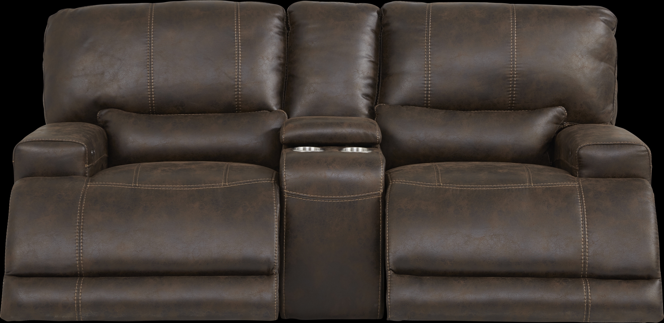 Warrendale Chocolate 2 Pc Power Reclining Living Room - Thumbnail - Image 3