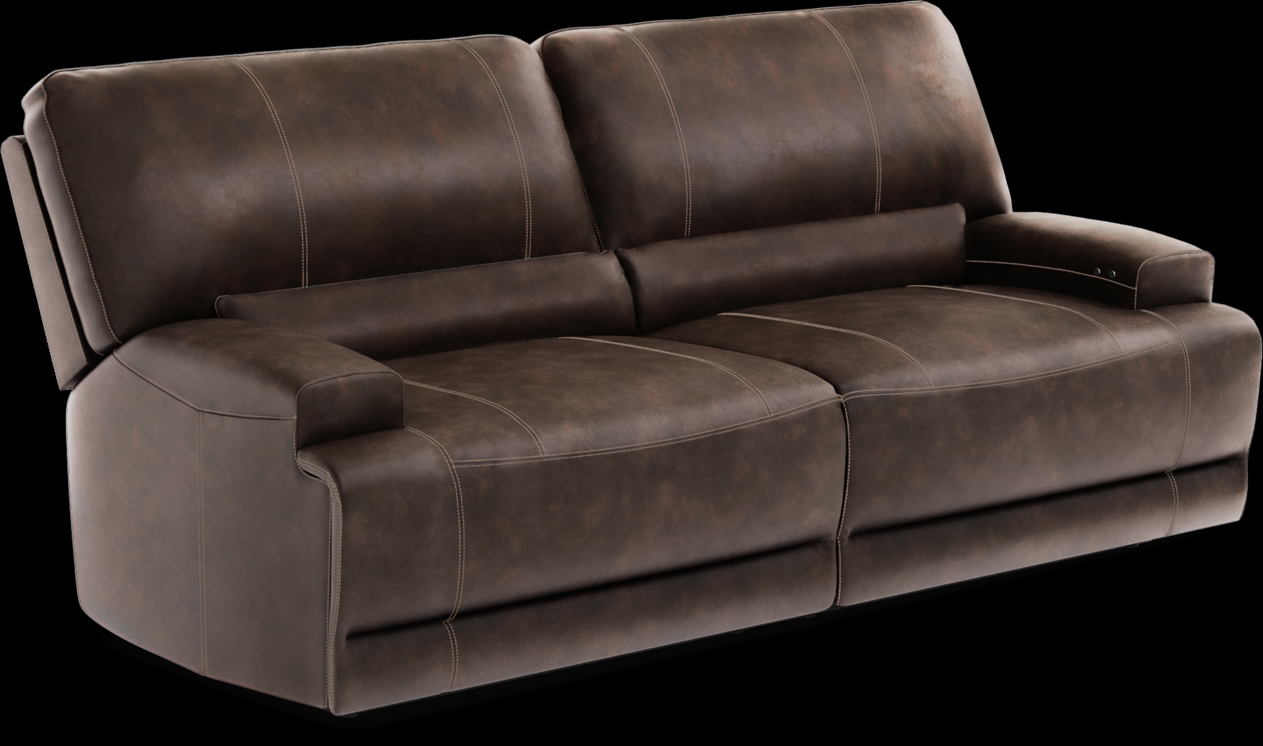 Warrendale Chocolate 7 Pc Power Reclining Living Room - Thumbnail - Image 3