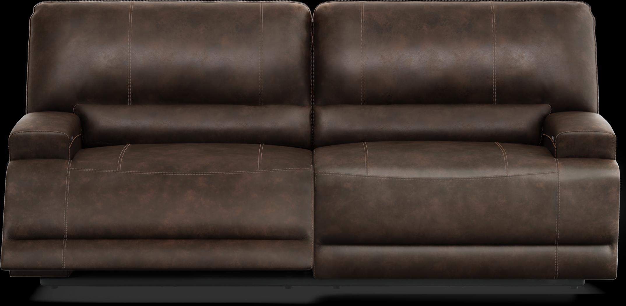 Warrendale Chocolate 7 Pc Power Reclining Living Room - Thumbnail - Image 4