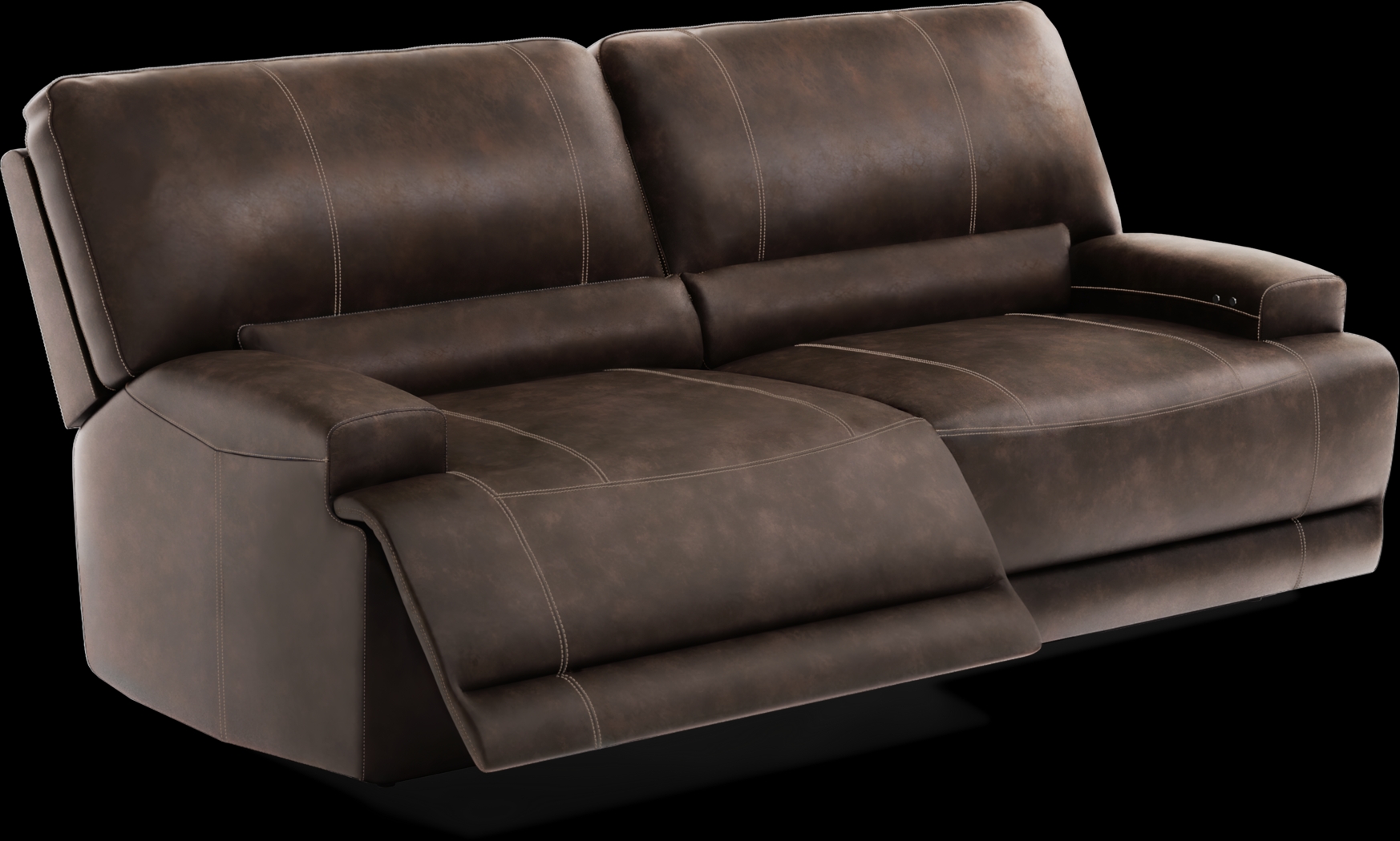 Warrendale Chocolate 7 Pc Power Reclining Living Room - Thumbnail - Image 5