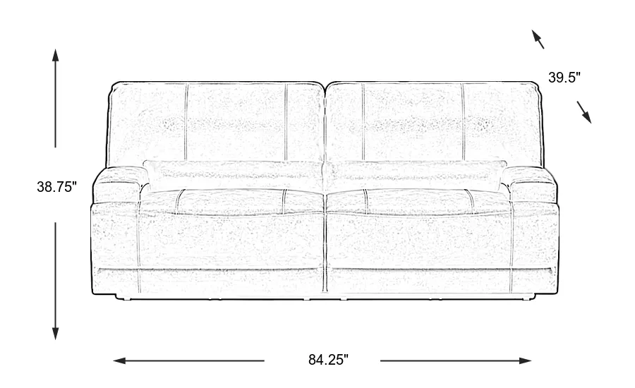 Dimension Image. Please refer to the Dimension Tab on this page for dimension details.