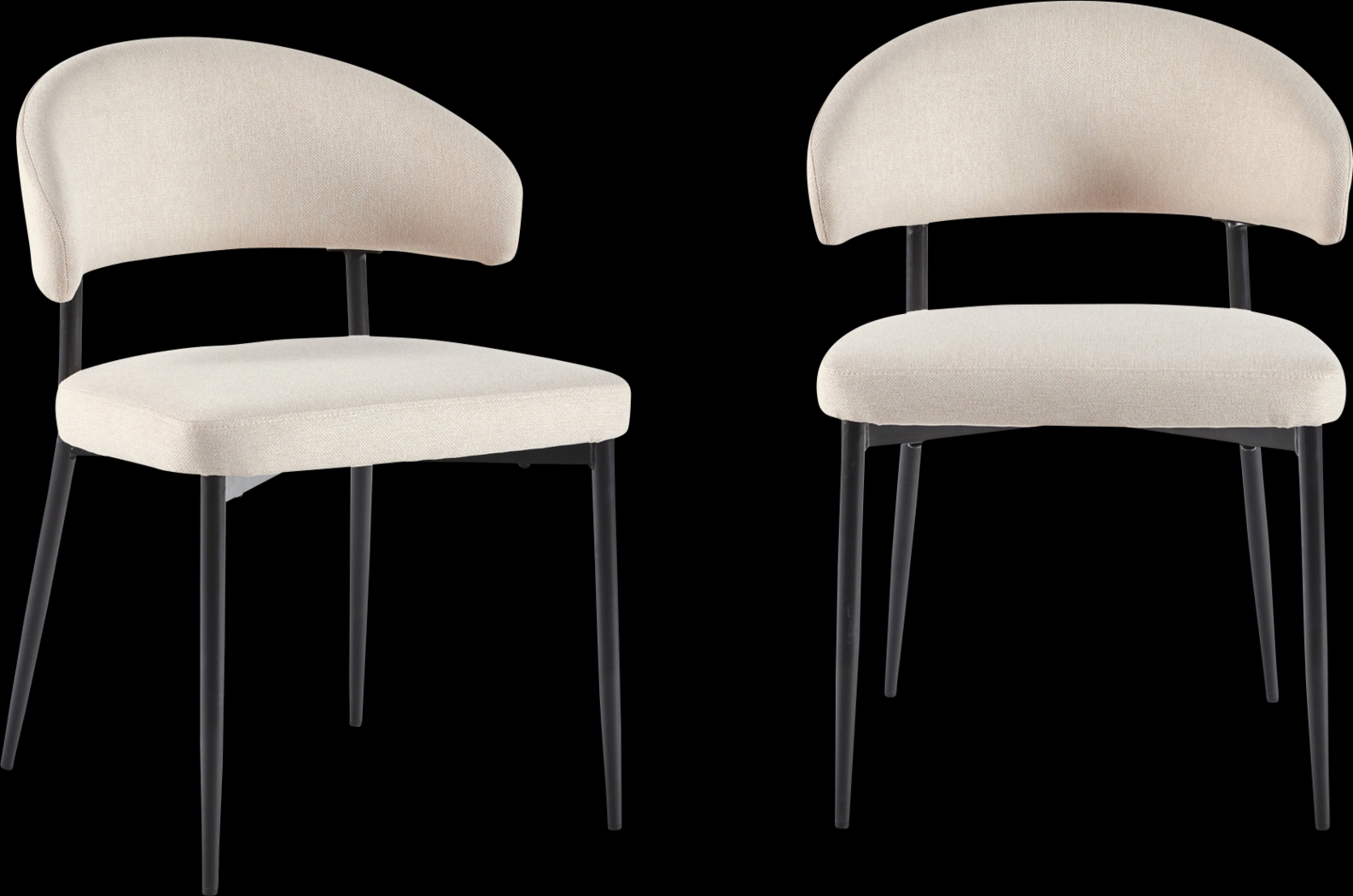 Warrensville Ivory Side Chair, Set of 2 - Thumbnail - Image 1